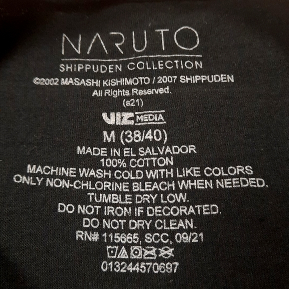 **NWOT** Naruto t-shirt - Picture 3 of 3